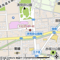 静岡県焼津市三ケ名1656周辺の地図