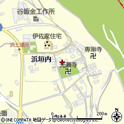 京都府八幡市上津屋浜垣内27周辺の地図