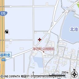 兵庫県小野市浄谷町883周辺の地図