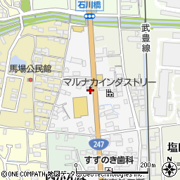愛知県知多郡武豊町浅水周辺の地図