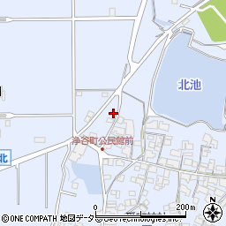 兵庫県小野市浄谷町874-1周辺の地図