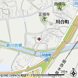 三重県亀山市川合町147周辺の地図