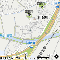 三重県亀山市川合町87周辺の地図