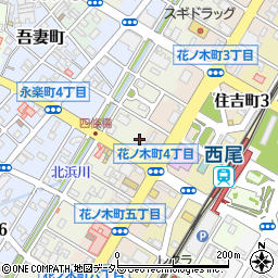大東建託リーシング株式会社　西尾駅前店周辺の地図