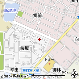 愛知県額田郡幸田町菱池桜坂18周辺の地図