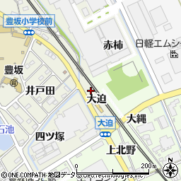 愛知県額田郡幸田町野場赤柿周辺の地図