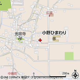 兵庫県小野市広渡町114周辺の地図