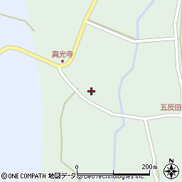 広島県三次市布野町戸河内528周辺の地図