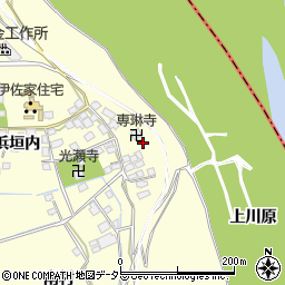 京都府八幡市上津屋浜垣内8周辺の地図