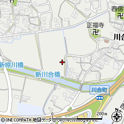 三重県亀山市川合町892周辺の地図
