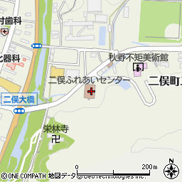 二俣協働センター周辺の地図