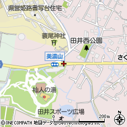 田井西口周辺の地図