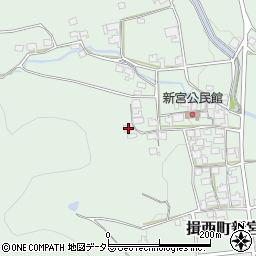 兵庫県たつの市揖西町新宮818周辺の地図