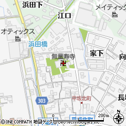 無量寿寺周辺の地図