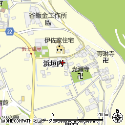 京都府八幡市上津屋浜垣内33周辺の地図