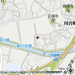 三重県亀山市川合町159周辺の地図