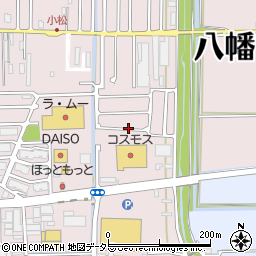 京都府八幡市八幡盛戸32-5周辺の地図