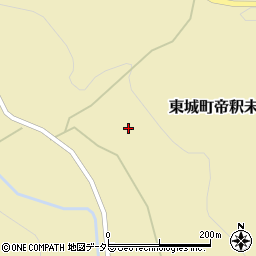 広島県庄原市東城町帝釈未渡1015周辺の地図
