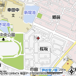 愛知県額田郡幸田町菱池桜坂31周辺の地図