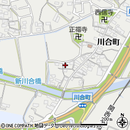 三重県亀山市川合町141周辺の地図
