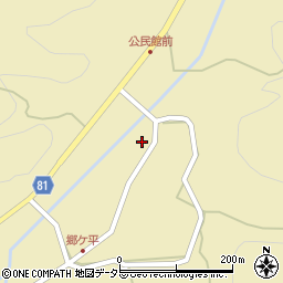 愛知県新城市黄柳野郷ケ平423周辺の地図