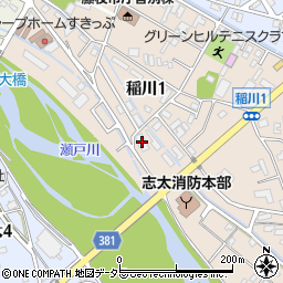 丸松木材建設周辺の地図