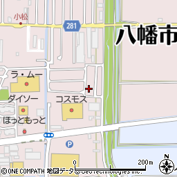 京都府八幡市八幡盛戸35-13周辺の地図