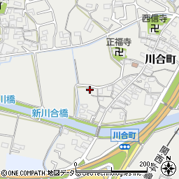 三重県亀山市川合町143周辺の地図
