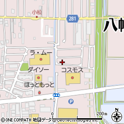 京都府八幡市八幡盛戸32-10周辺の地図