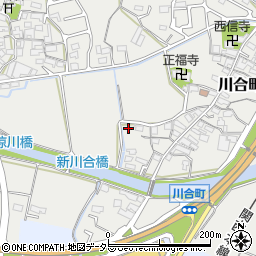 三重県亀山市川合町905周辺の地図
