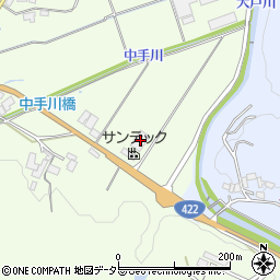 滋賀県甲賀市信楽町江田944-1周辺の地図