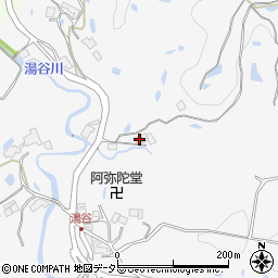 兵庫県三木市吉川町湯谷1014周辺の地図