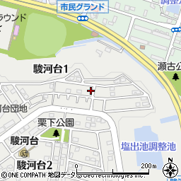 〒426-0077 静岡県藤枝市駿河台の地図