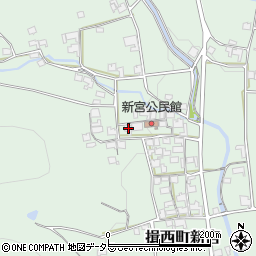 兵庫県たつの市揖西町新宮828周辺の地図