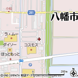 京都府八幡市八幡盛戸35周辺の地図