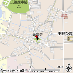 光宗寺周辺の地図