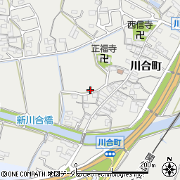 三重県亀山市川合町909周辺の地図