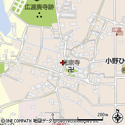 兵庫県小野市広渡町386周辺の地図