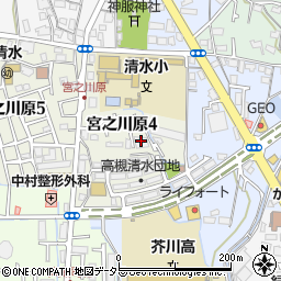 マンション平田Ａ棟周辺の地図