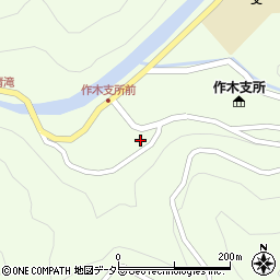 広島県三次市作木町下作木642周辺の地図
