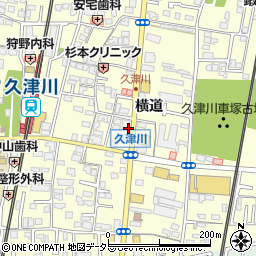 京都府城陽市平川（横道）周辺の地図