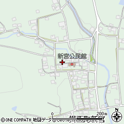 兵庫県たつの市揖西町新宮793周辺の地図