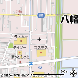 京都府八幡市八幡盛戸28周辺の地図