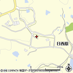 兵庫県神戸市北区大沢町日西原1644周辺の地図