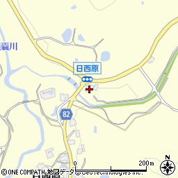 兵庫県神戸市北区大沢町日西原1857周辺の地図