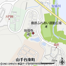 大阪府茨木市桑原1068周辺の地図