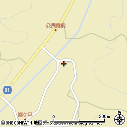 愛知県新城市黄柳野郷ケ平420周辺の地図