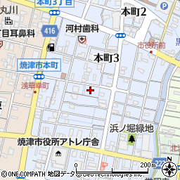 鶴橋米穀店周辺の地図