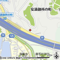 大阪府高槻市安満御所の町周辺の地図
