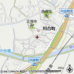三重県亀山市川合町133周辺の地図